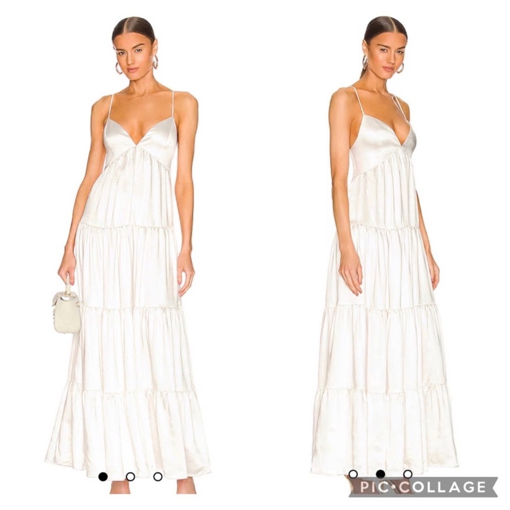 Elliatt Elegant White Maxi Dress